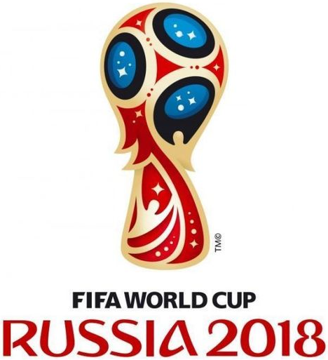 2018 World Cup Russia Primary Logo vinyl decal